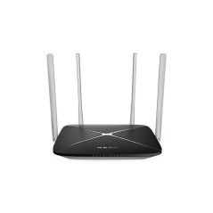 Routeur Wifi Bi-Bande Mercusys AC1200 - 5 Ports - 10/100Mbps - 4 Antennes 5dBi