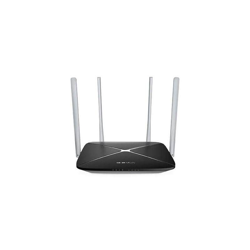 Routeur Wifi Bi-Bande Mercusys AC1200 - 5 Ports - 10/100Mbps - 4 Antennes 5dBi