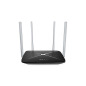 Routeur Wifi Bi-Bande Mercusys AC1200 - 5 Ports - 10/100Mbps - 4 Antennes 5dBi
