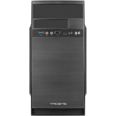 Tacens Anima AC4 Micro ATX, boîtier Mini-ITX Minitower - Taille HDD 2,5", 3,5" et 5,25" - USB-A 3.0, USB-A 2.0 et Audio - 1 vent