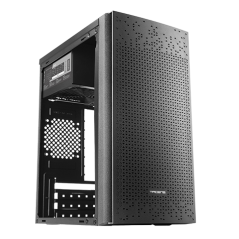 Boîtier minitour Tacens Anima AC6500 - Façade entièrement en mesh - Compatible MicroATX/Mini-ITX - Design minimaliste et élégant