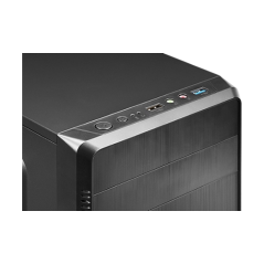 Boîtier Tacens Anima ACM500 Minitour - Alimentation 500 W - Compatible MicroATX/Mini-ITX - Design minimaliste et élégant - 4 bai