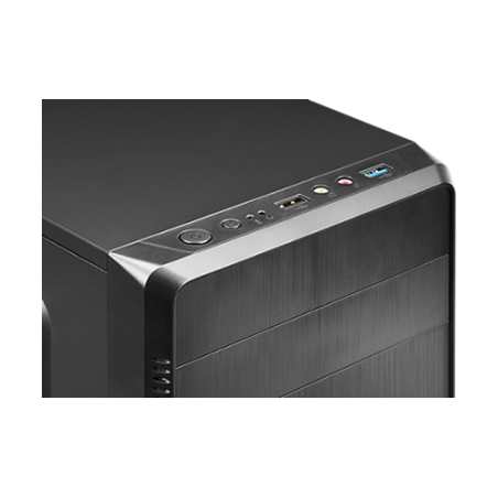 Boîtier Tacens Anima ACM500 Minitour - Alimentation 500 W - Compatible MicroATX/Mini-ITX - Design minimaliste et élégant - 4 bai