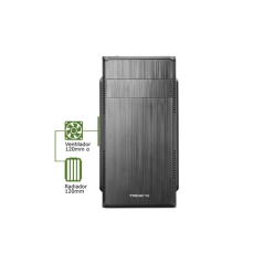 Boîtier Tacens Anima ACM500 Minitour - Alimentation 500 W - Compatible MicroATX/Mini-ITX - Design minimaliste et élégant - 4 bai