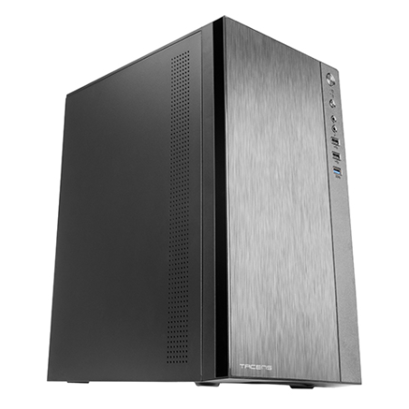 Boîtier Tacens Anima ACX Minitour - Ventilateur ultra-silencieux de 12 cm - Compatible MicroATX/Mini-ITX - Design minimaliste et