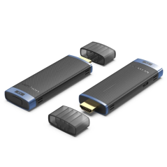 Émetteur et récepteur HDMI sans fil Vention 5 GHz - Résolution Full HD - Portée jusqu'à 40 m - Alimentation USB-C - Noir
