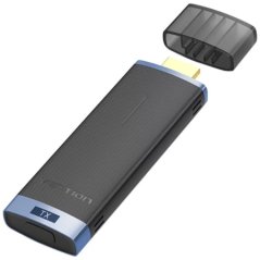 Émetteur HDMI sans fil Vention 5 GHz - Résolution Full HD - Portée jusqu'à 50 m - Alimentation USB-C - Noir et bleu