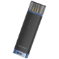 Émetteur HDMI sans fil Vention 5 GHz - Résolution Full HD - Portée jusqu'à 50 m - Alimentation USB-C - Noir et bleu