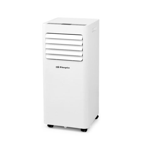 climatiseur mobile blanc Orbegozo