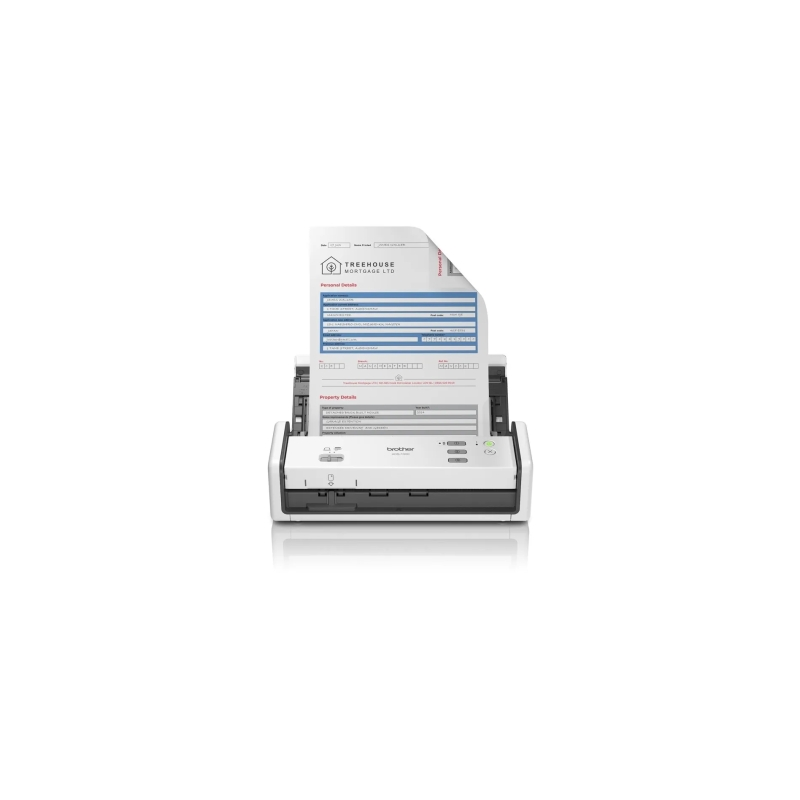 Scanner de documents Brother ADS1300 1200 x 1200 DPI Recto verso - Jusqu'à 20 ppm - Alimentateur automatique