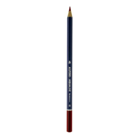 Coffret Alpino Aqualine de 24 crayons aquarelle hexagonaux - Mine de 3,3 mm - Couleurs assorties