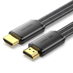 Câble HDMI 2.1 plat Vention - Résolution 8K - eARC - Longueur 2 m - Connecteurs plaqués or - HDR dynamique - Fréquence de rafraî