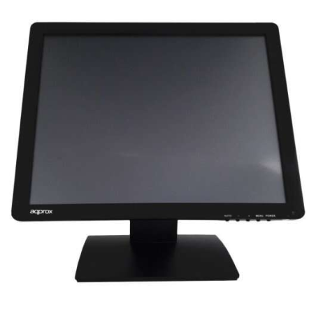 Approx Moniteur à écran tactile LED 17" pour POS 1280 x 1024 - Réponse 5 ms - Angle de vision de 160º - USB, VGA - VESA