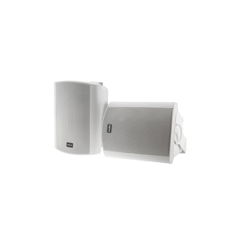 Haut-parleurs alimentés APPROX 60 W RMS Bluetooth - RCA, Jack 3,5 mm, 5 broches - Supports muraux inclus - Couleur blanche