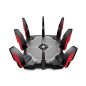 TP-Link Archer AX11000 Router Tribanda - Velocidad hasta 11Gbps - WiFi 6 - 2.5Gbps WAN - 8x 1Gbps LAN - USB - Antenas Externas -