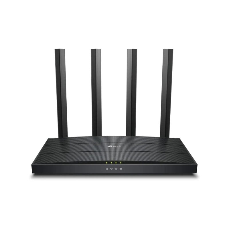 TP-Link Archer AX12 Routeur sans fil double bande AX1500 WiFi 6 - 4 ports RJ-45 - 4 antennes externes - Couleur noire