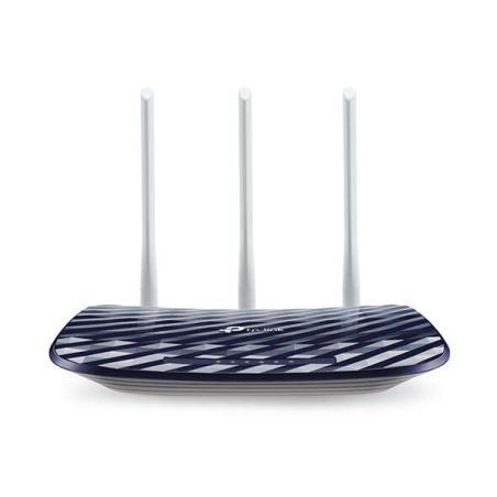 Routeur sans fil bi-bande TP-Link AC750 - 300Mo en 2,4GHZ et 433Mo en 5GHZ - Ethernet 4P - 2 Antennes Fixes