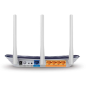 Routeur sans fil bi-bande TP-Link AC750 - 300Mo en 2,4GHZ et 433Mo en 5GHZ - Ethernet 4P - 2 Antennes Fixes