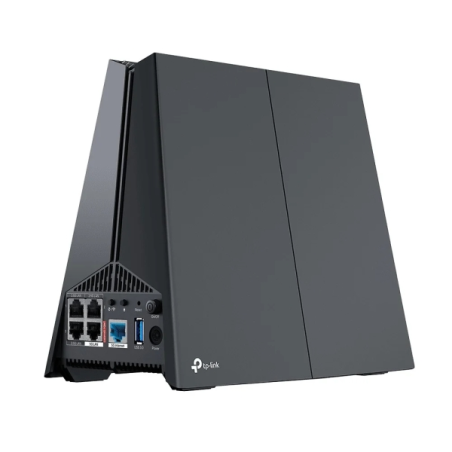 TP-Link Archer GE550 Router Tribanda - VPN - Velocidad hasta 9.2Gbps - 5Gbps WAN - 5Gbps LAN - 3x 2.5Gbps LAN - USB 3.0 - WiFi -