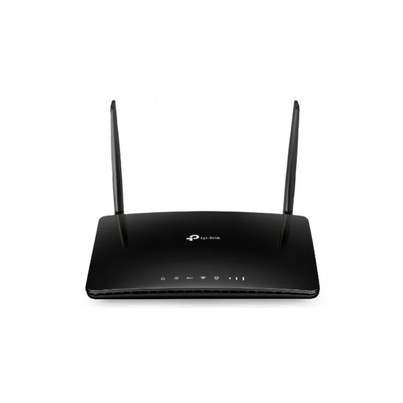 Routeur sans fil TP-Link Dual Band 4G+ LTE AC1200 - 4 ports LAN RJ-45 - Emplacement pour carte SIM - 2 antennes amovibles