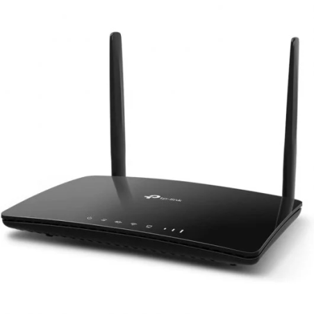 Routeur sans fil TP-Link Dual Band 4G+ LTE AC1200 - 4 ports LAN RJ-45 - Emplacement pour carte SIM - 2 antennes amovibles