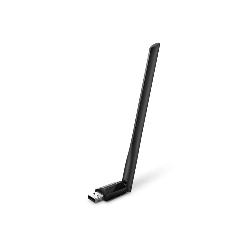 TP-LINK Archer T2U Plus AC600 Adaptateur USB sans fil double bande à gain élevé - Wi-Fi haut débit - Double bande sans fil - Ant