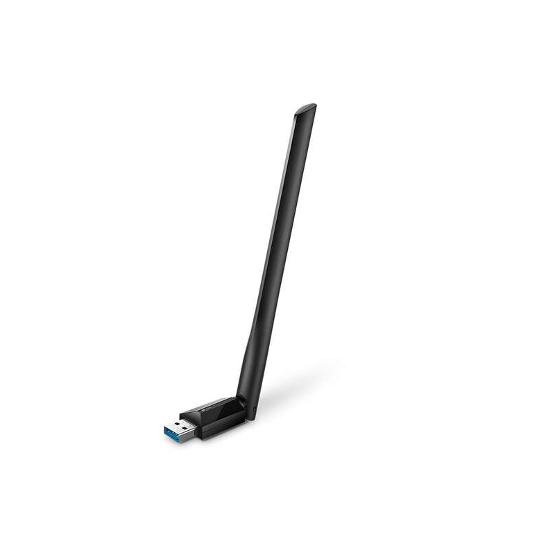 Adaptateur USB sans fil double bande AC1300 TP-Link - 1 antenne externe à gain élevé - Technologie MU-MIMO