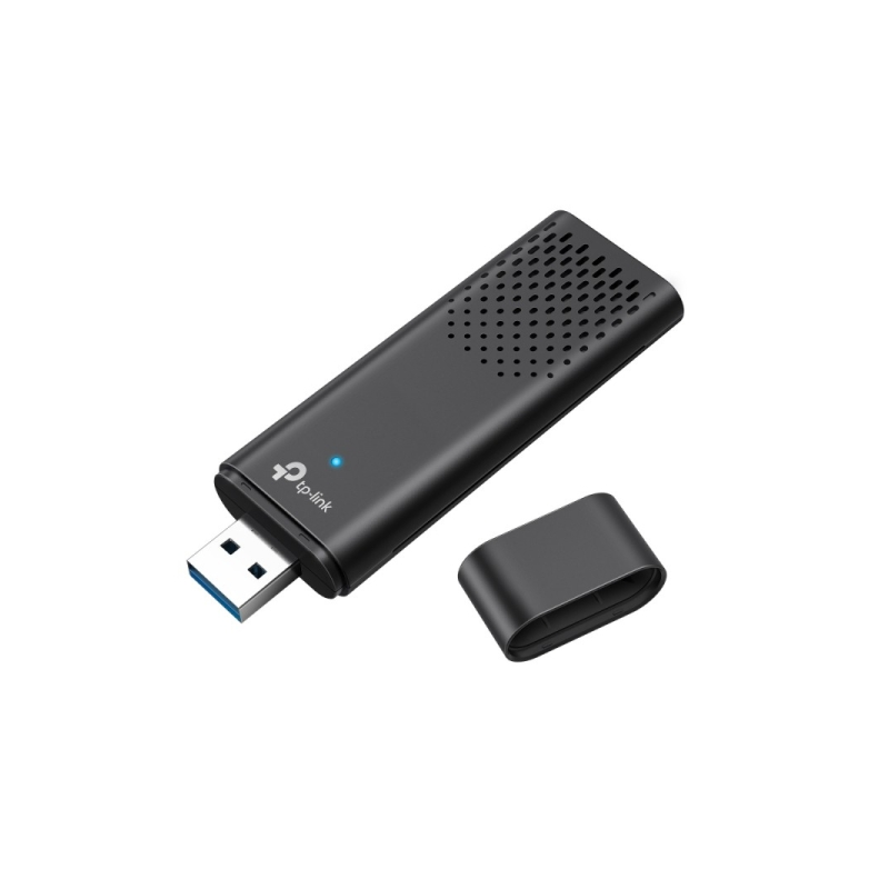 TP-Link Archer TX1800U Adaptador USB a WiFi 6 - Doble Banda - Velocidad hasta 1.2Gbps - Seguridad Avanzada - Color Negro