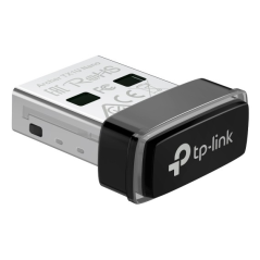 TP-Link Archer TX1U Nano Adaptador USB a WiFi 6 - Velocidad 287Mbps - Seguridad Avanzada - Color Negro