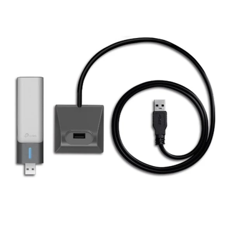 TP-Link Archer TX20UH Adaptador USB a WiFi con Base - Doble Banda - Velocidad hasta 1.2Gbps - Color Gris