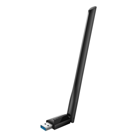 TP-Link Archer TX35U Plus Adaptador USB a WiFi 6 con Antena - Doble Banda - Velocidad hasta 1.2Gbps - Color Negro