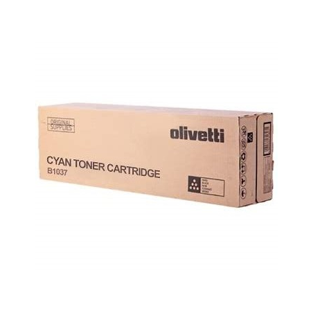 Cartouche de toner cyan d'origine Olivetti B1037 - B1037