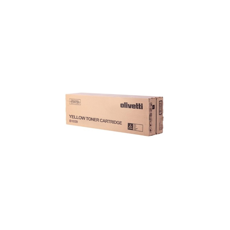 Cartouche de toner jaune d'origine Olivetti B1039 - B1039