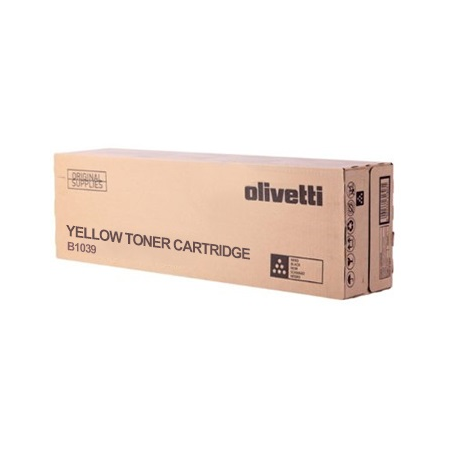 Cartouche de toner jaune d'origine Olivetti B1039 - B1039
