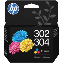 Cartouche d'encre couleur HP 302/304 authentique - B7RT6AE