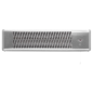 Chauffage de salle de bain à quartz Orbegozo BB 5000 - Puissance 1200 W - Interrupteur à tirette - 2 niveaux de chaleur - Kit de