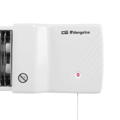 Orbegozo BB 5002 Poêle à Quartz pour Salle de Bain - Chaleur Instantanée et Efficace - Design Attrayant et Installation Facile -