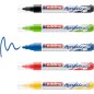 Edding 5100 Marqueurs Acryliques Lot de 5 Couleurs Assorties