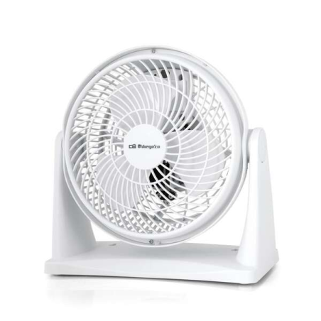 ventilateur de table blanc compact