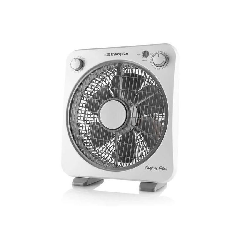 Ventilateur en boîte Orbegozo BF 0138 blanc avec minuterie 60 min Ventilateur en boîte Orbegozo BF 0138 blanc avec minuterie 60 min