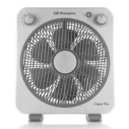 Ventilateur en boîte Orbegozo BF 0138 blanc avec minuterie 60 min