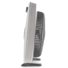 ventilateur blanc compact grille rectangulaire