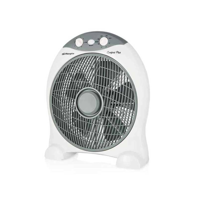 Ventilateur portable Orbegozo BF 1030 blanc 45 W avec minuterie Ventilateur portable Orbegozo BF 1030 blanc 45 W avec minuterie