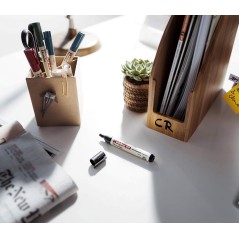 marqueurs Edding EcoLine bureau organisé