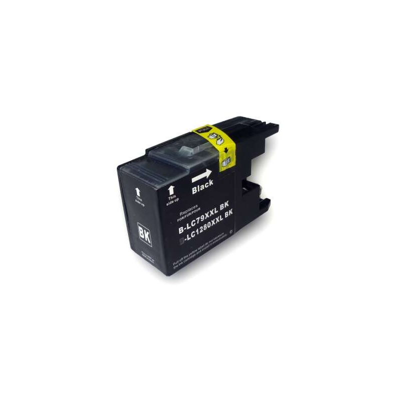 Brother LC1280XL Cartouche d'encre noire générique - Remplace LC1280XLBK