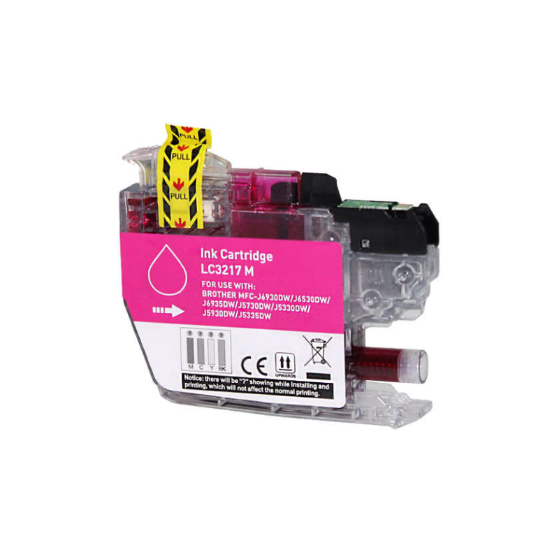 Cartouche compatible avec Brother LC3217 M Magenta