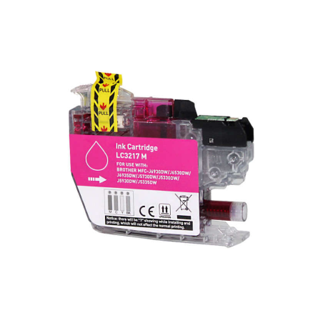 Cartouche compatible avec Brother LC3217 M Magenta