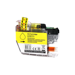 Cartouche compatible avec Brother LC3217 Y Jaune