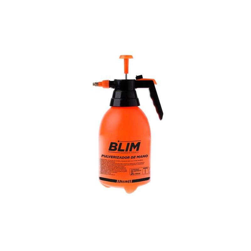 Pulvérisateur à main Blim 2L - Buse en laiton - Utilisation avec de l'eau et/ou des produits phytosanitaires - Gâchette avec ser