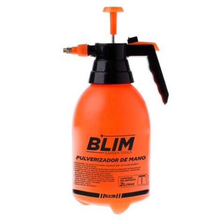 Pulvérisateur à main Blim 2L - Buse en laiton - Utilisation avec de l'eau et/ou des produits phytosanitaires - Gâchette avec ser